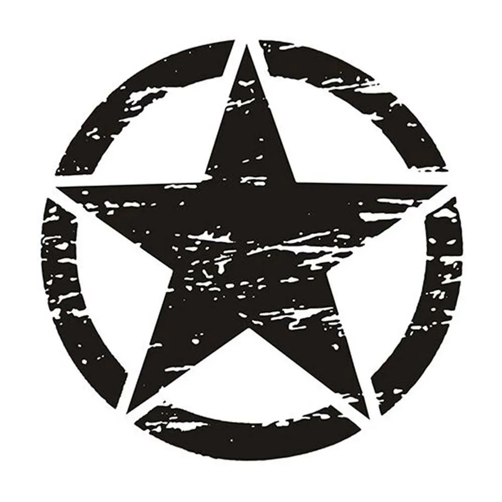 Hot Military Army Star Hood Car Sticker Windshield Bumper Motorcycle Decal High Quality KK Vinyl Cover Scratches Waterproof PVC
Hot Military Army Star Hood Car Sticker Windshield Bumper Motorcycle Decal High Quality KK Vinyl Cover Scratches Waterproof PVC