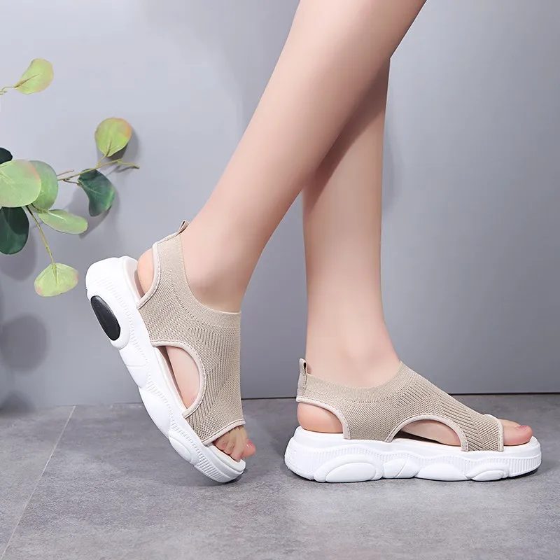 Summer Woman Sport Sandals Fashion Roman Style Open Toe Platform Shoes Women Casual Beach Shoes Ladies Mesh Shoes
Summer Woman Sport Sandals Fashion Roman Style Open Toe Platform Shoes Women Casual Beach Shoes Ladies Mesh Shoes