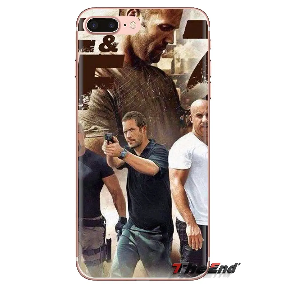 Павел Уокер Форсаж для samsung Galaxy S2 S3 S4 S5 MINI S6 S7 edge S8 S9 Plus Note 2 3 4 5 8 Coque Fundas чехол