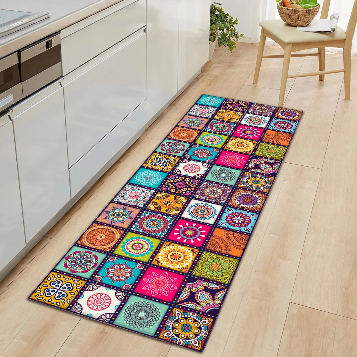 Mandala Home Kitchen Floor Carpet Non-slip Entrance Door Mat Vintage Flannel Bath Mat Rugs for The Bedroom Living Room Kitchen
Mandala Home Kitchen Floor Carpet Non-slip Entrance Door Mat Vintage Flannel Bath Mat Rugs for The Bedroom Living Room Kitchen