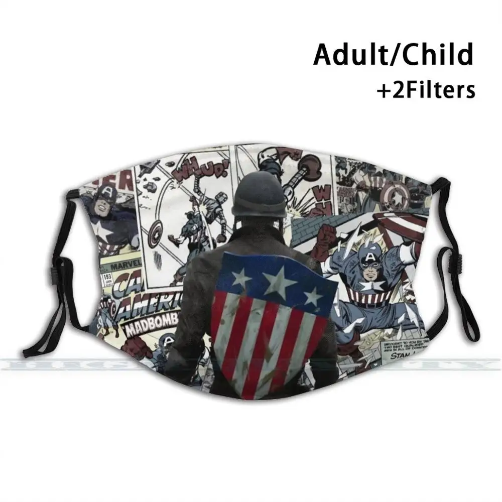 The Captain Custom Design For Adult Kids Anti Dust Filter Diy Cute Print Washable Mask America Usa Us United States
The Captain Custom Design For Adult Kids Anti Dust Filter Diy Cute Print Washable Mask America Usa Us United States