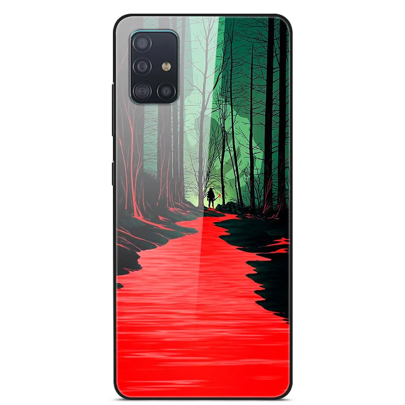 For Samsung A31 Case Tempered Glass Fashion Hard Back cover for Samsung Galaxy M32 / A22 4G / A 22 5G / A31 Phone Cases Coque
For Samsung A31 Case Tempered Glass Fashion Hard Back cover for Samsung Galaxy M32 / A22 4G / A 22 5G / A31 Phone Cases Coque