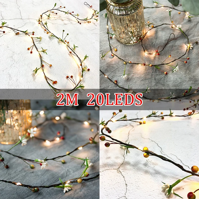 LED Christmas String Light Berry Fairy Light Holiday Wedding Room Decoration
LED Christmas String Light Berry Fairy Light Holiday Wedding Room Decoration