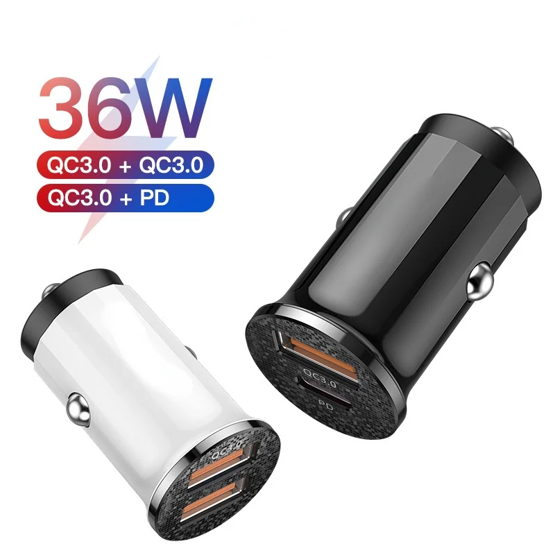 36W Dual Port Car Charger USB Pd Qc3.0 Fast Charging Car Charger Private Mode Type-c Multi-port Cigarette Lighter
36W Dual Port Car Charger USB Pd Qc3.0 Fast Charging Car Charger Private Mode Type-c Multi-port Cigarette Lighter