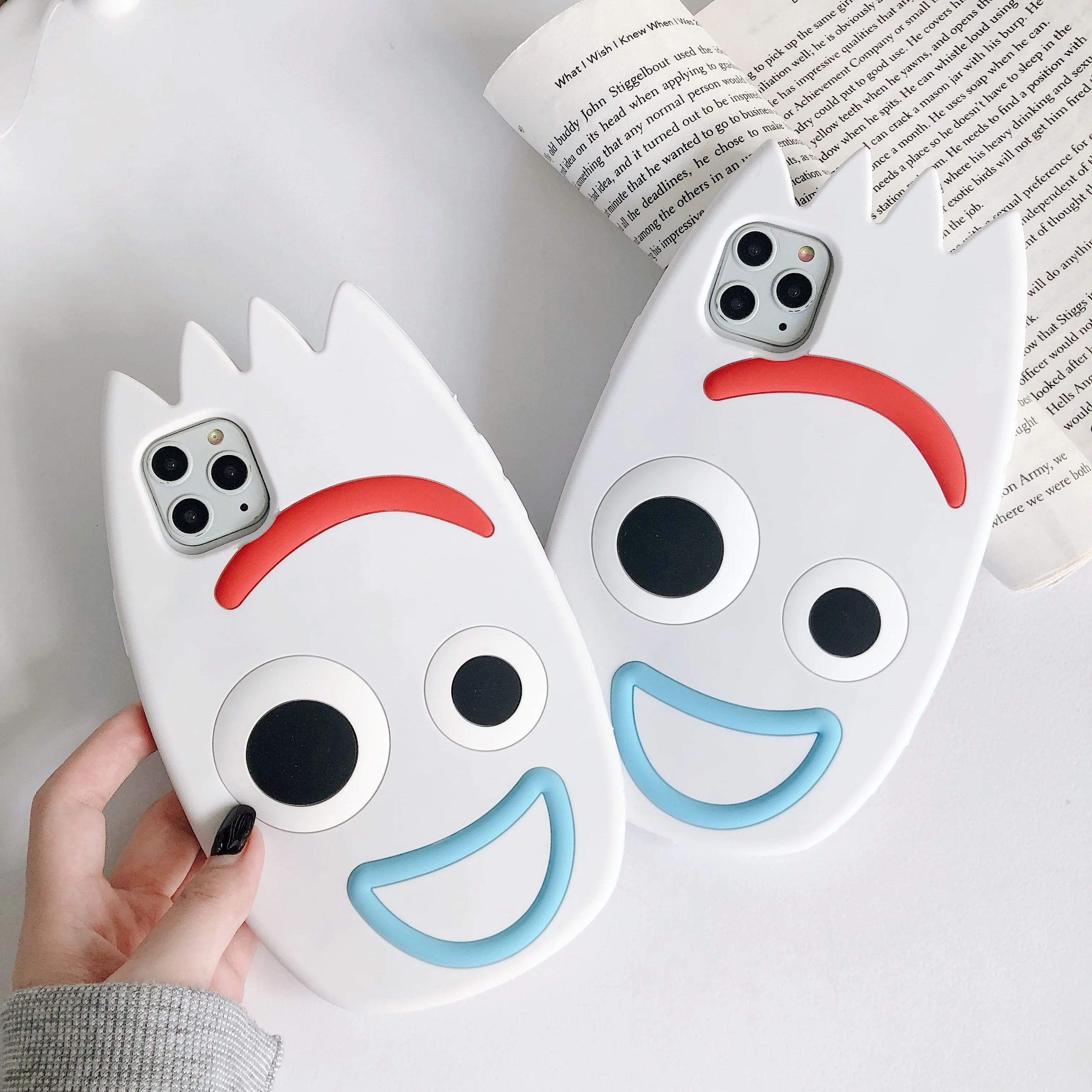 Big Eyes 3D Cartoon Silicone Phone Case for Iphone 11 Pro Phone Case for X XR XS MAX 6 6s 7 8 Plus Style Design Soft Shell Cover
Big Eyes 3D Cartoon Silicone Phone Case for Iphone 11 Pro Phone Case for X XR XS MAX 6 6s 7 8 Plus Style Design Soft Shell Cover