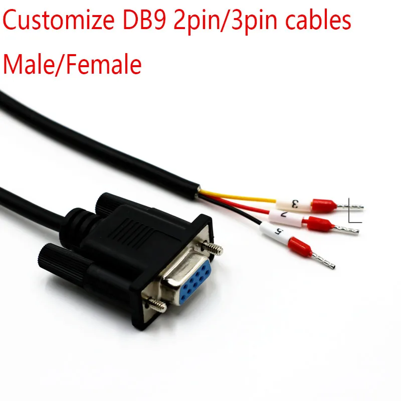 Индивидуальные кабели DB9 мама папа 2pin /3pin Com RS485 для ПЛК-кабеля 1 м 2 м 3 м для siemens ПЛК Kunlun с сенсорным экраном
Индивидуальные кабели DB9 мама папа 2pin /3pin Com RS485 для ПЛК-кабеля 1 м 2 м 3 м для siemens ПЛК Kunlun с сенсорным экраном