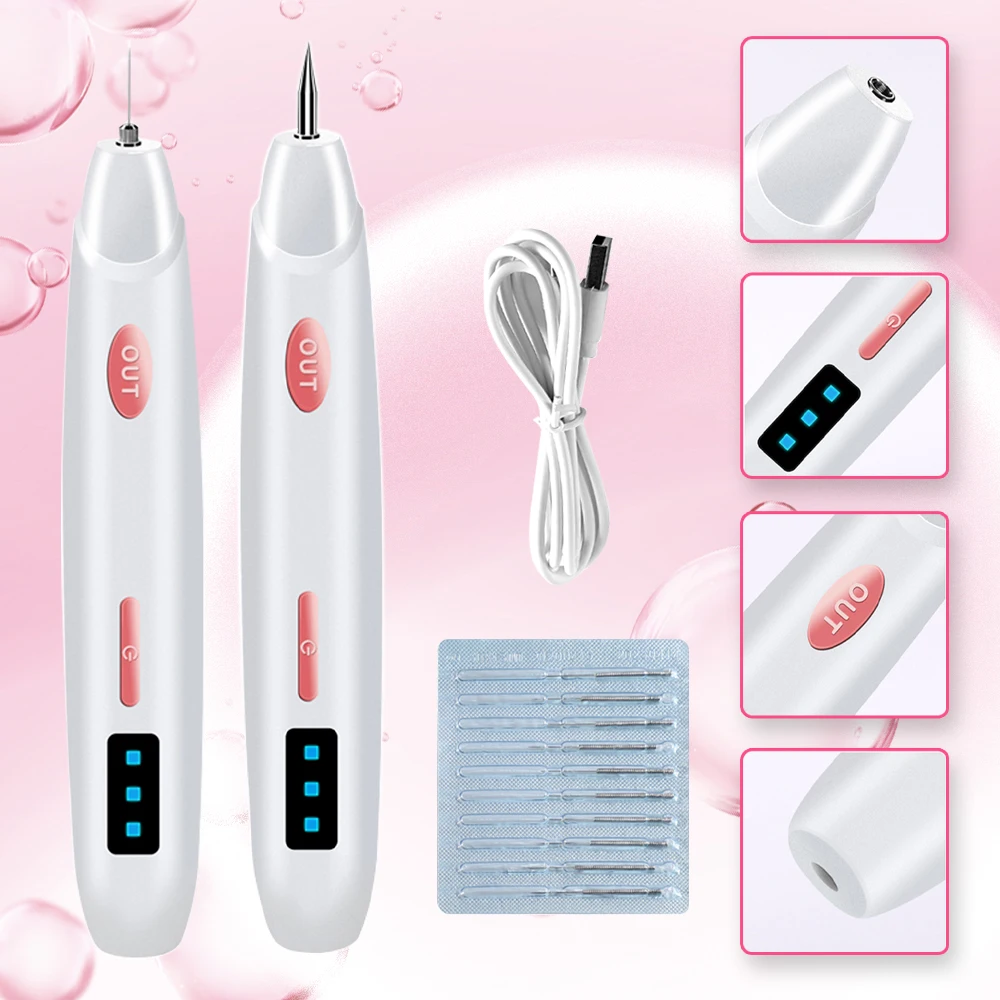 Laser Plasma Pen Freckle Remover Machine LCD Mole Removal Dark Spot Remover Skin Wart Tag Tattoo Remaval
Laser Plasma Pen Freckle Remover Machine LCD Mole Removal Dark Spot Remover Skin Wart Tag Tattoo Remaval
