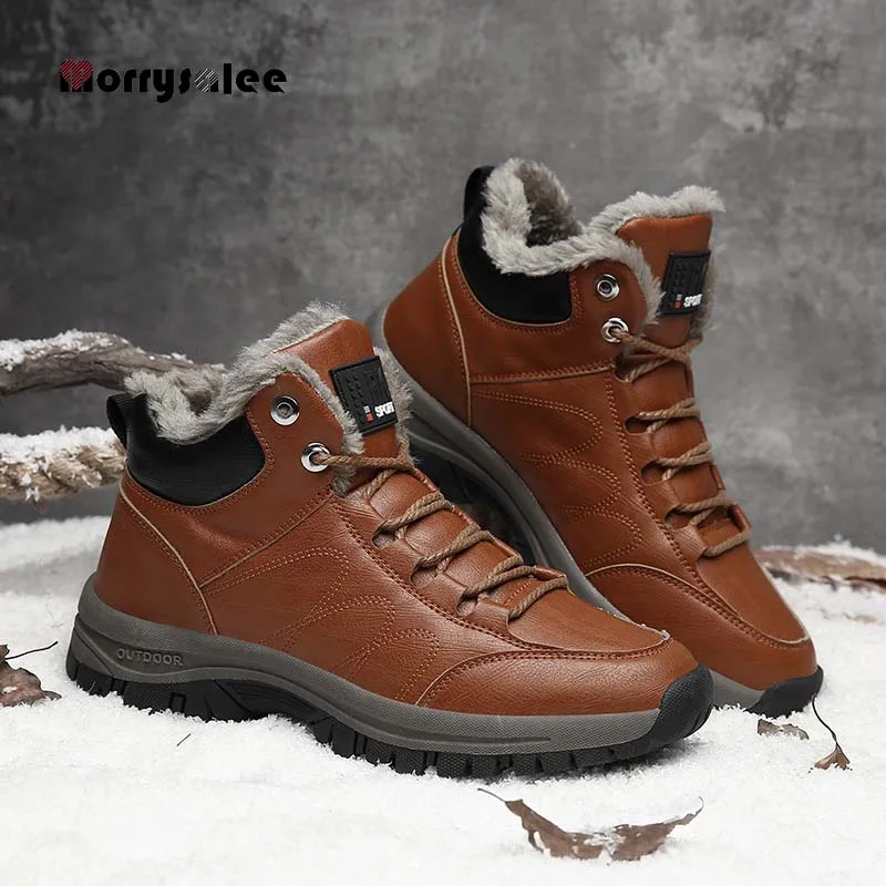 2020 New Men Boots New Lace Up Men shoes Non-slip Wearable Large Size Casual Shoes Retro Trend Men's Fashion Warm Snow Boots
2020 New Men Boots New Lace Up Men shoes Non-slip Wearable Large Size Casual Shoes Retro Trend Men's Fashion Warm Snow Boots