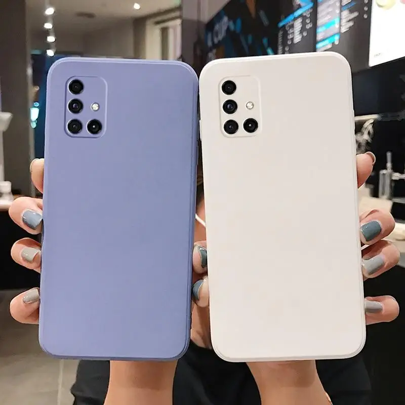 Original Liquid Silicone Luxury Cover For Samsung Galaxy A51 A71 S21 Plus A50 A50S A21 A31 A30 A21S A41 M31 M30S Shockproof Case
Original Liquid Silicone Luxury Cover For Samsung Galaxy A51 A71 S21 Plus A50 A50S A21 A31 A30 A21S A41 M31 M30S Shockproof Case
