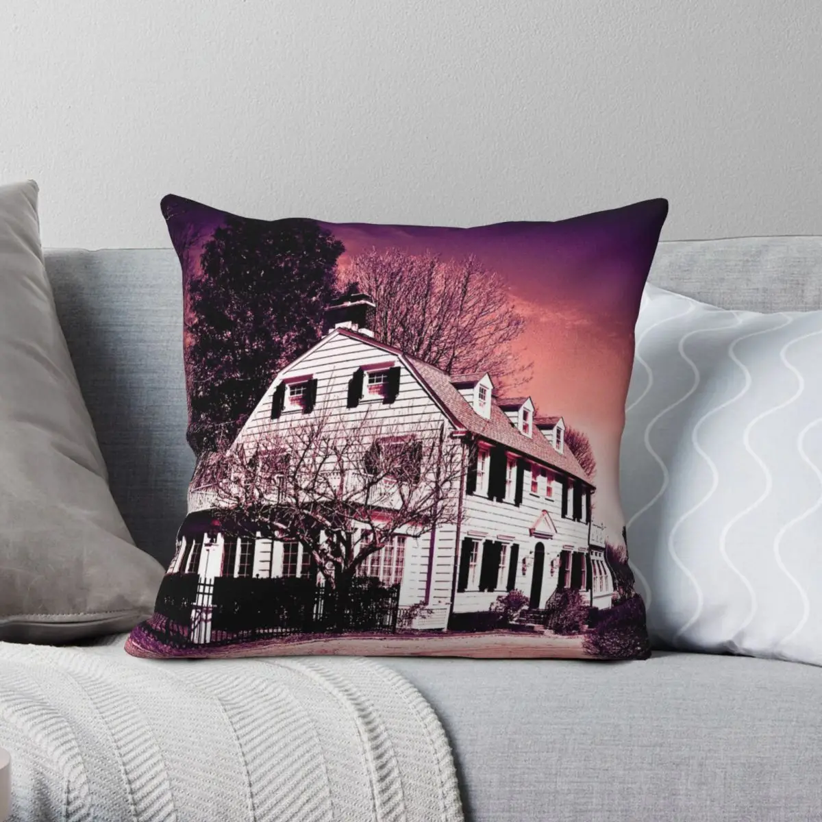 Amityville Horror House Pillowcase Polyester Linen Velvet Printed Zip Decor Room Cushion Cover
Amityville Horror House Pillowcase Polyester Linen Velvet Printed Zip Decor Room Cushion Cover