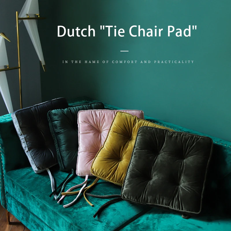 40x40cm Dutch Velvet Fabric Chair Cushion for Home Office Couch Sofa Seat Cushion Mat Outdoor Dirt-resistant Floor Square Pillow
40x40cm Dutch Velvet Fabric Chair Cushion for Home Office Couch Sofa Seat Cushion Mat Outdoor Dirt-resistant Floor Square Pillow