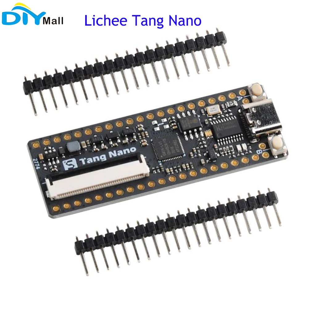 Макетная плата Sipeed Lichee Tang Nano GW1N-1 FPGA, встроенный чип PSRAM, интерфейс Type-C, прямая вставка, макетная плата, модуль
Макетная плата Sipeed Lichee Tang Nano GW1N-1 FPGA, встроенный чип PSRAM, интерфейс Type-C, прямая вставка, макетная плата, модуль