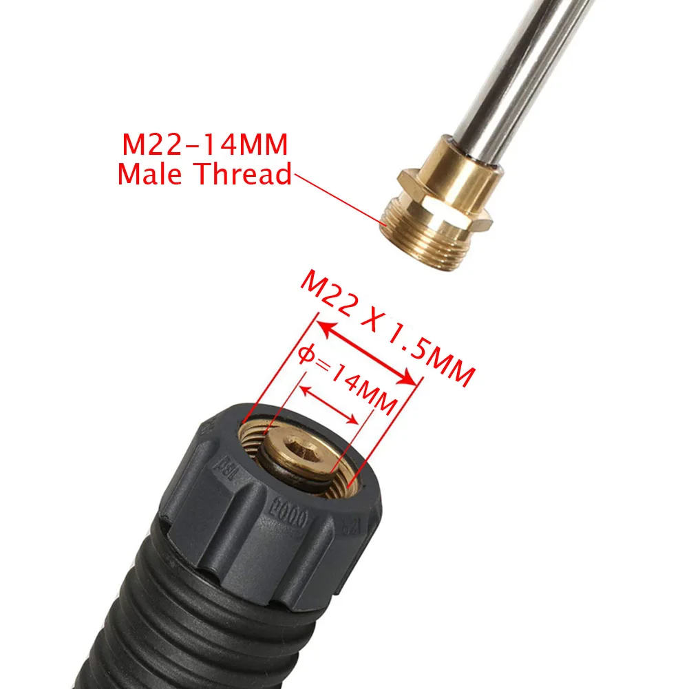 High Pressure Washer Power Spray 4000Psi With 19 Inch Extension Replacement Wand Lance,5 Quick Connect Nozzles For Honda
High Pressure Washer Power Spray 4000Psi With 19 Inch Extension Replacement Wand Lance,5 Quick Connect Nozzles For Honda