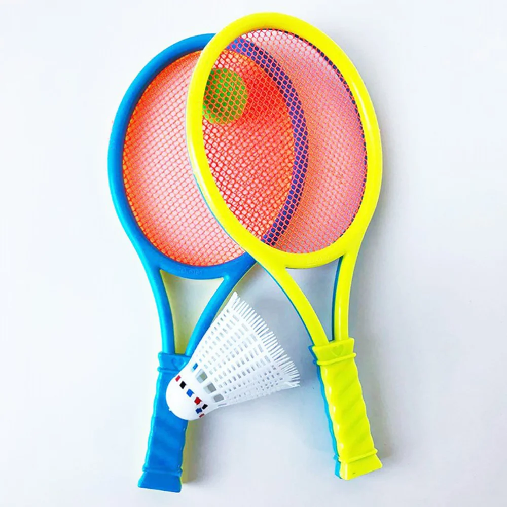 Badminton Tennis Rackets Balls Set Children Kids Outdoor Sports Parent-Child Sports Educational Sports Game Toys for Children Bo
Badminton Tennis Rackets Balls Set Children Kids Outdoor Sports Parent-Child Sports Educational Sports Game Toys for Children Bo