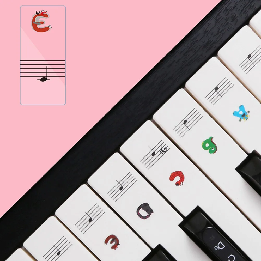 Children Cartoon Piano Keyboard Stickers 88 Keys 61 Keys 54 Keys Key Piano Stave Note Symbol For Children Beginners Gift
Children Cartoon Piano Keyboard Stickers 88 Keys 61 Keys 54 Keys Key Piano Stave Note Symbol For Children Beginners Gift