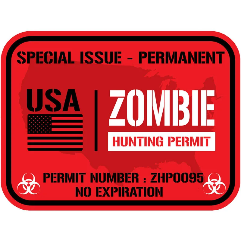 ZOMBIE OUTBREAK RESPONSE TEAM Car Stickers for Window Bumper Fine Decor Laptop Trunk Decal Scratch-Proof Accessories KK11*8cm
ZOMBIE OUTBREAK RESPONSE TEAM Car Stickers for Window Bumper Fine Decor Laptop Trunk Decal Scratch-Proof Accessories KK11*8cm