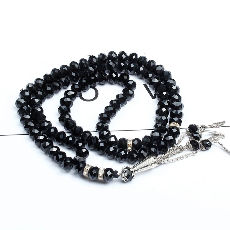 Исламские молитвенные бусы мусульманские четки Tasbih подвеска с кисточкой 99 бусин