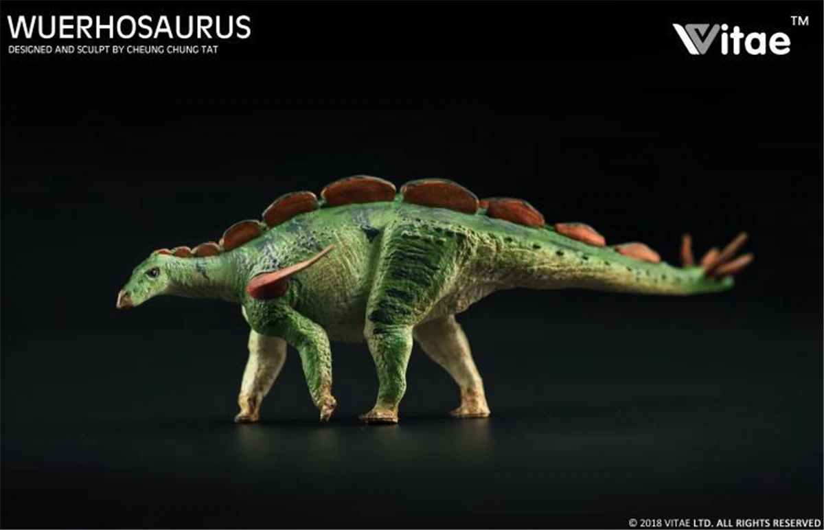 

IN STOCK! Vitae Wuerhosaurus Figure Stegosaurus Dinosaur Toys Animal Collector Decoration Adults Gift