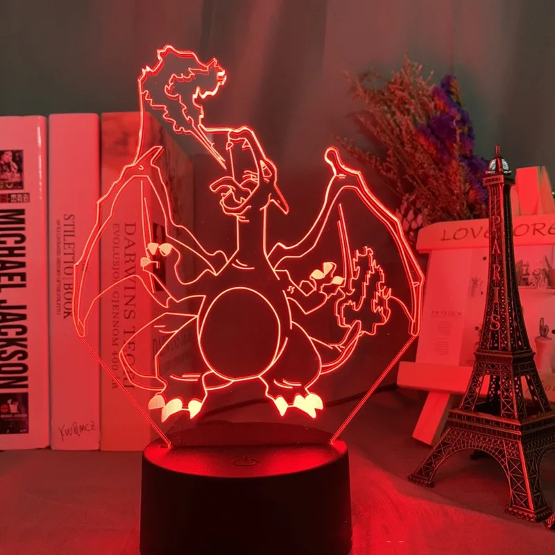 Anime Pokemon Figures Acrylic Led Night Light for Kids Decor Manga Model Toys Gift Child 3D Table Lamp Seven Colors
Anime Pokemon Figures Acrylic Led Night Light for Kids Decor Manga Model Toys Gift Child 3D Table Lamp Seven Colors