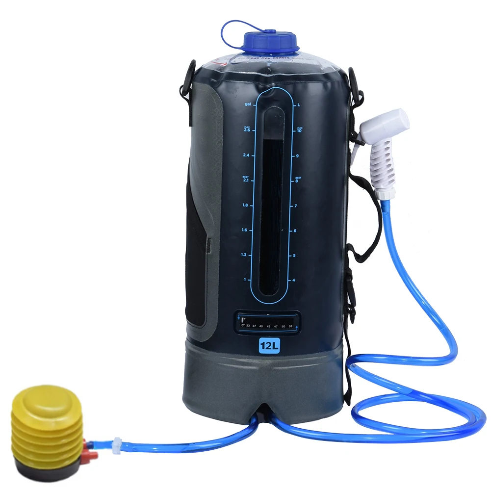 12L Cooking Portable Foldable Solar Energy Outdoor Camping Drinking Traveling Bathing Beach Leakproof Shower Bag TPU Hiking
12L Cooking Portable Foldable Solar Energy Outdoor Camping Drinking Traveling Bathing Beach Leakproof Shower Bag TPU Hiking