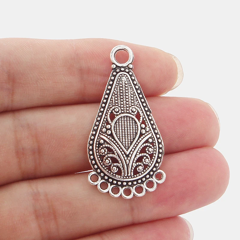 20PCS Vintage Hollow Filigree Waterdrop/Teardrop Connector Charms Pendants for DIY Necklace Earrings Bracelet Jewelry Making
20PCS Vintage Hollow Filigree Waterdrop/Teardrop Connector Charms Pendants for DIY Necklace Earrings Bracelet Jewelry Making