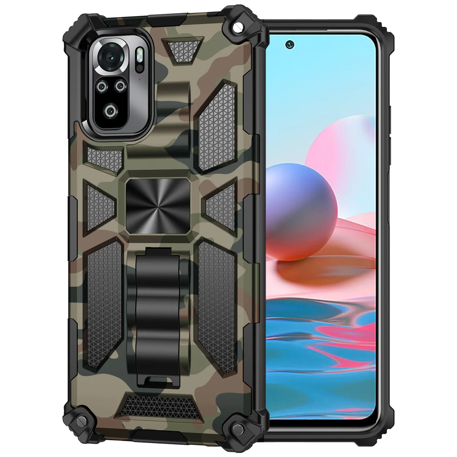 Anti-fall Invisible Magnetic Bracket Camouflage Protection Phone Case For Xiaomi Redmi Note10 11T PRO PLUS MAX POCO X3 NFC Cover
Anti-fall Invisible Magnetic Bracket Camouflage Protection Phone Case For Xiaomi Redmi Note10 11T PRO PLUS MAX POCO X3 NFC Cover