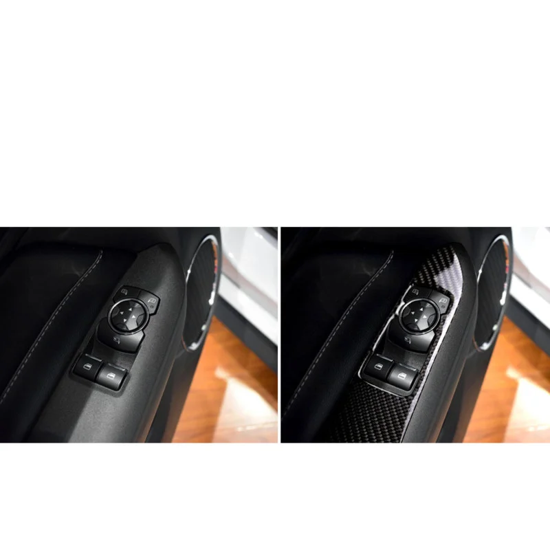 Fit for Ford Mustang 2015-2017 Carbon fiber lift car interior window control switch panel Interior modification car accessories
Fit for Ford Mustang 2015-2017 Carbon fiber lift car interior window control switch panel Interior modification car accessories