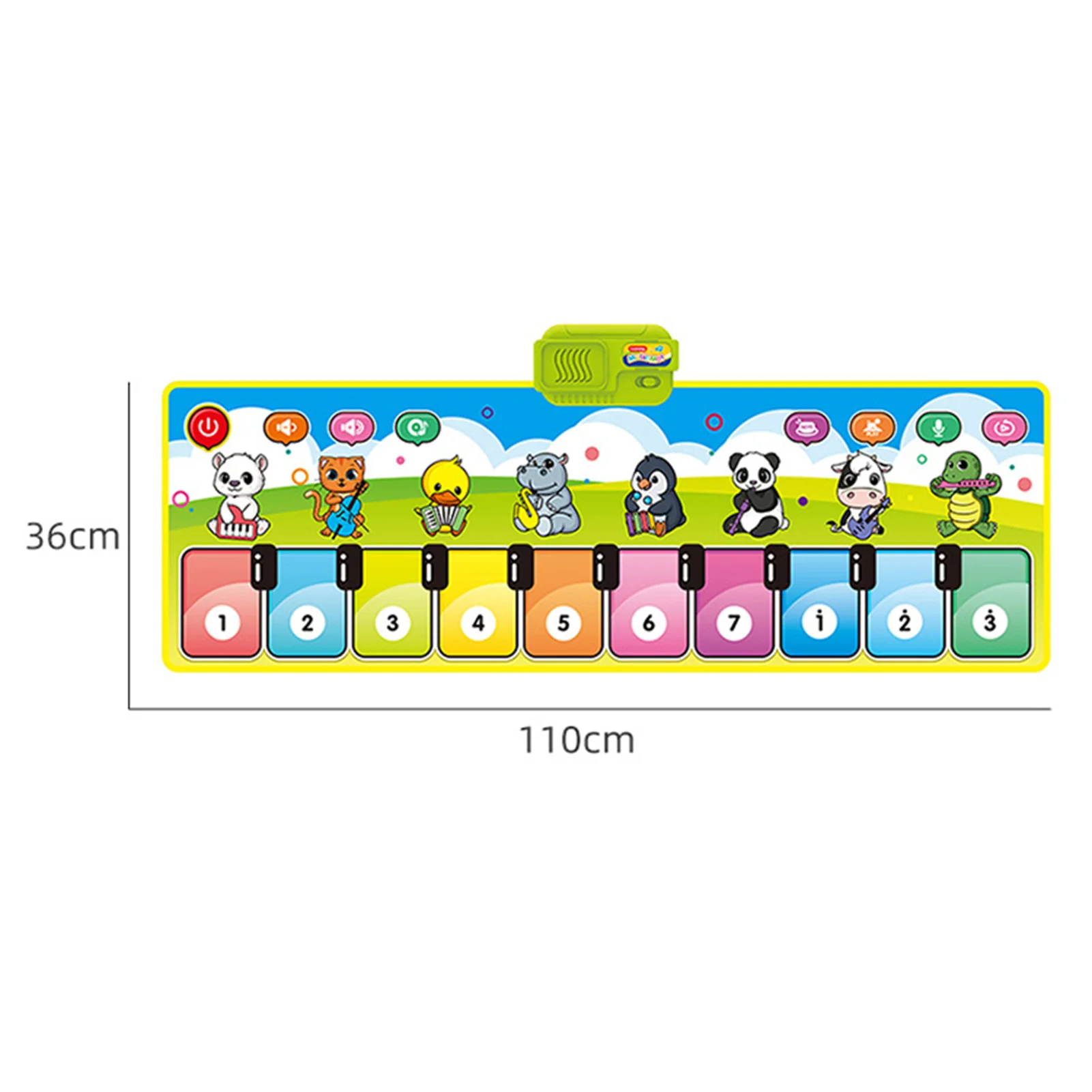 Dance Mat Multifunctional Educational Children Piano Pad Colorful Toys For Kids Music Learning 
Dance Mat Multifunctional Educational Children Piano Pad Colorful Toys For Kids Music Learning
