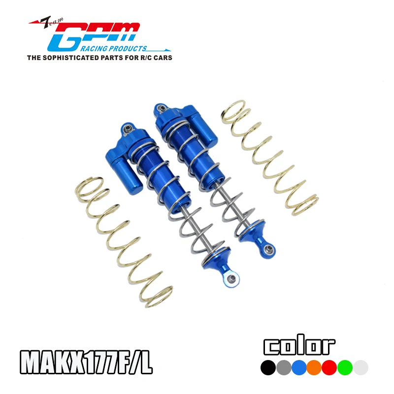 Upgraded accessory for arrma 1/5 Kraton 8s metal front shock absorber 177mm L-type with negative pressure cylinder
Upgraded accessory for arrma 1/5 Kraton 8s metal front shock absorber 177mm L-type with negative pressure cylinder