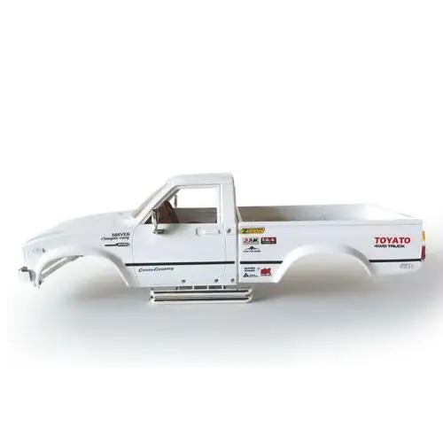 HG 1/10 RC ABS Plastic White Car Shell for P407 4*4 Pickup Model Racing Crawler TH04849-SMT2 | Игрушки и хобби