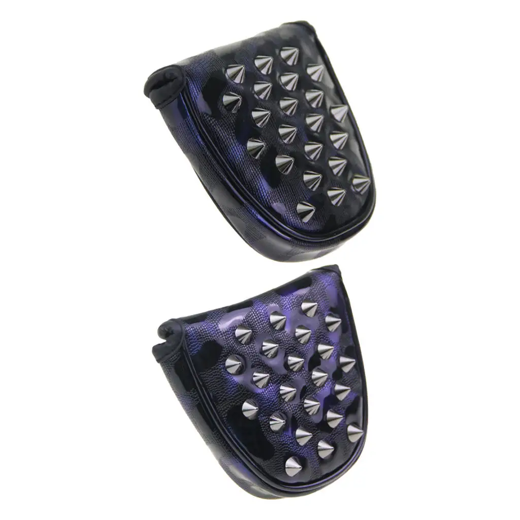 Durable Golf Putter Cover Rivet Design Magnetic Shaft Headcover Headcover Supplies PU Leather Small Case Gear for Golfer Player
Durable Golf Putter Cover Rivet Design Magnetic Shaft Headcover Headcover Supplies PU Leather Small Case Gear for Golfer Player