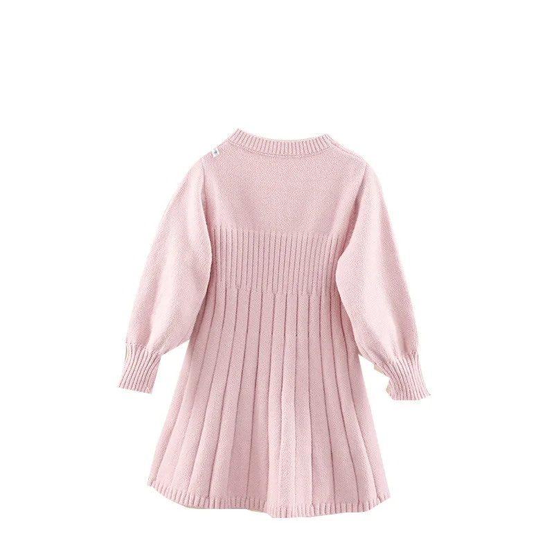 2021 Girls Round Neck Lantern Sleeve Waist Knitted Dress Female Baby Sweet Campus Style Long Sleeve Bow Princess Dress
2021 Girls Round Neck Lantern Sleeve Waist Knitted Dress Female Baby Sweet Campus Style Long Sleeve Bow Princess Dress