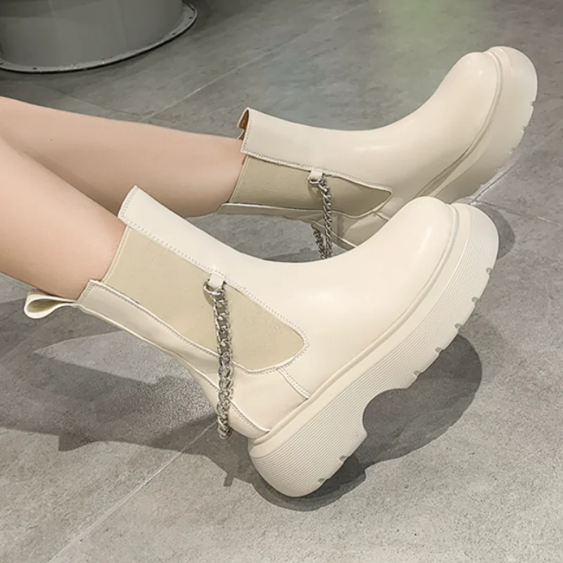 2021 Autumn New Chunky Heels Ankle Boots for Women Shoes Wedges Fashion Shoe Brand Designer Chelsea Boots Women Platform Shoes 
2021 Autumn New Chunky Heels Ankle Boots for Women Shoes Wedges Fashion Shoe Brand Designer Chelsea Boots Women Platform Shoes