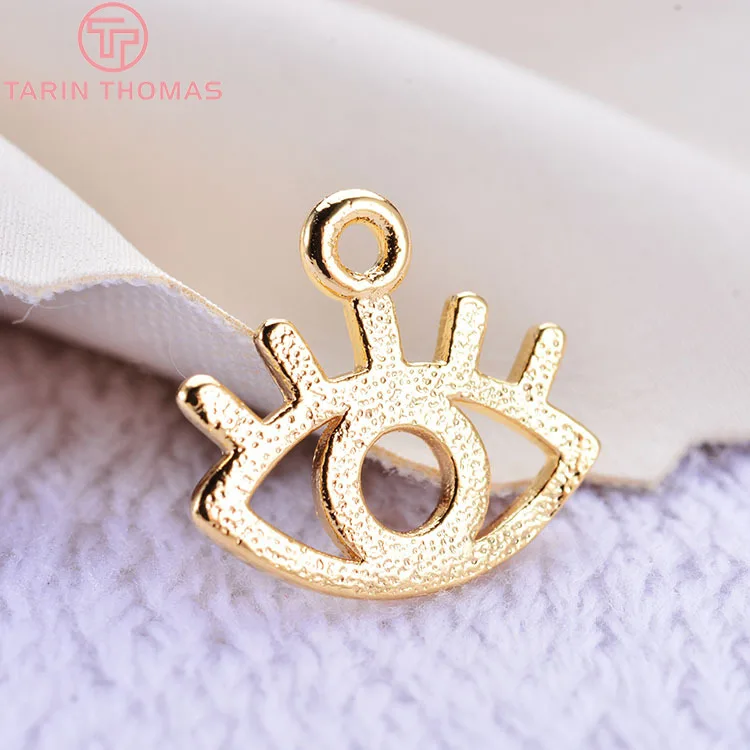 10PCS 9x13MM 24K Gold Color Plated Brass Eye Charms Pendants High Quality Diy Jewelry Accessories
10PCS 9x13MM 24K Gold Color Plated Brass Eye Charms Pendants High Quality Diy Jewelry Accessories