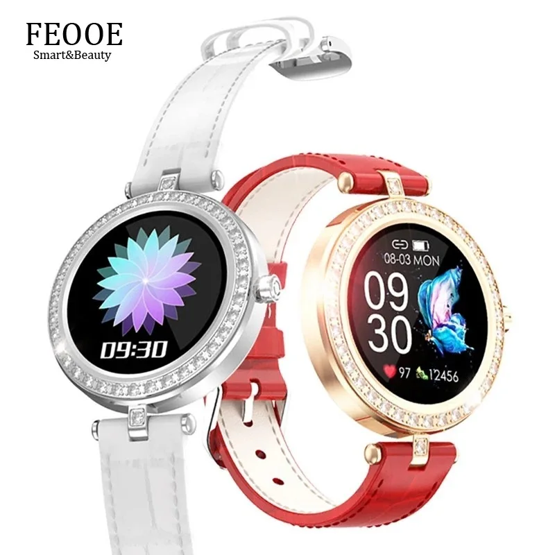 FEOOE S28 Fashion Luxury Women Smart Watch Sports Fitness Tracker high-end smart bluetooth bracelet for Girls Gifts YS
FEOOE S28 Fashion Luxury Women Smart Watch Sports Fitness Tracker high-end smart bluetooth bracelet for Girls Gifts YS
