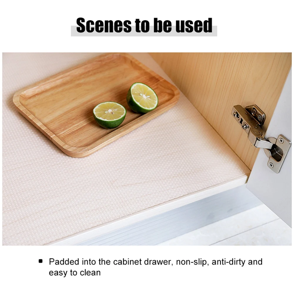 Dustproof Kitchen Cabinet Mat Non-Slip Placemat 1 Roll Waterproof Drawer Shelf Pad Cupboard Liner Mat Fridge Clear Protector
Dustproof Kitchen Cabinet Mat Non-Slip Placemat 1 Roll Waterproof Drawer Shelf Pad Cupboard Liner Mat Fridge Clear Protector