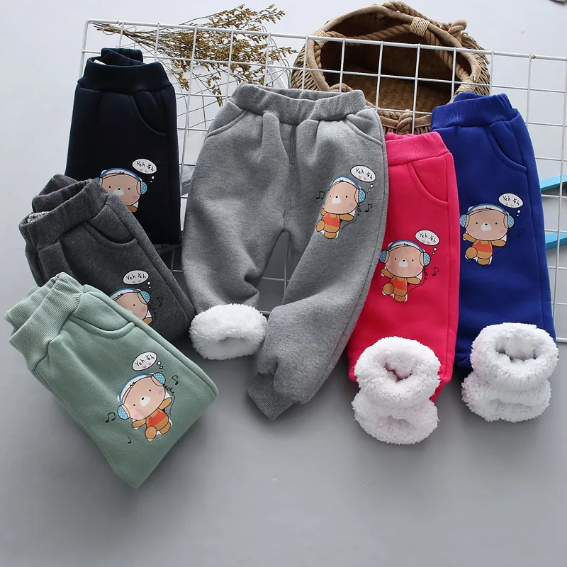 EuerDoDo Children's Pants For Girls Clothes Kids Thicken Autumn Winter Plus Velvet Cartoon Cashmere Boys Trousers Warm Cotton
EuerDoDo Children's Pants For Girls Clothes Kids Thicken Autumn Winter Plus Velvet Cartoon Cashmere Boys Trousers Warm Cotton
