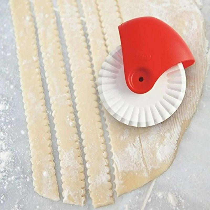 Кондитерские изделия Cuter Rolling Wheel Decorator для обеспечения гладкой резки Diy