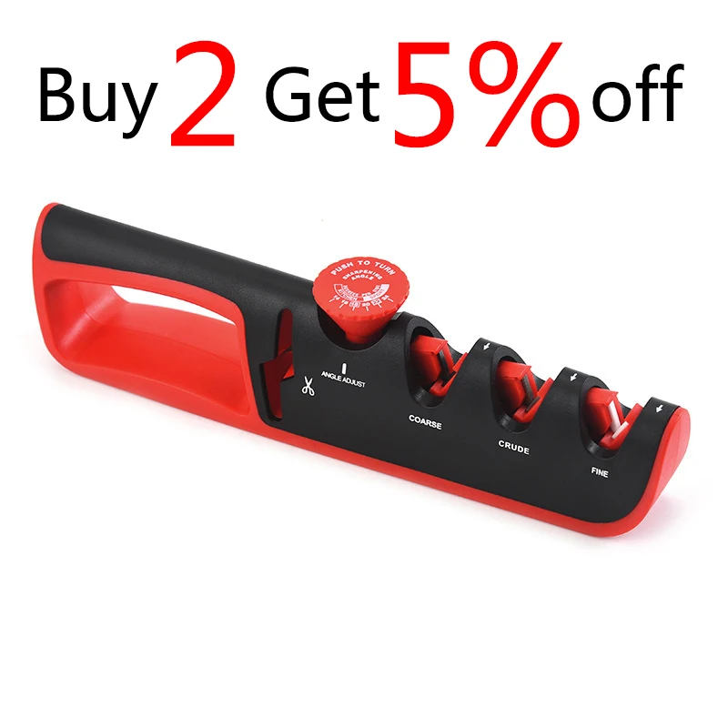 New 4 in 1 Sharpener Quick Sharpening Adjustment Sharpener Household knife sharpener Kitchen knife sharpening system diamond hot
New 4 in 1 Sharpener Quick Sharpening Adjustment Sharpener Household knife sharpener Kitchen knife sharpening system diamond hot