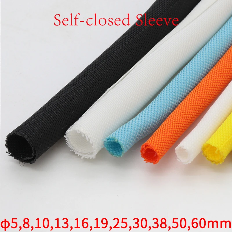 1 Meter Dia 5 8 10 13 16 19 25 30 38 50 60 mm PET Self-close Expandable Braided Sleeve Flexible Nylon Insulated Harness Splitter
1 Meter Dia 5 8 10 13 16 19 25 30 38 50 60 mm PET Self-close Expandable Braided Sleeve Flexible Nylon Insulated Harness Splitter