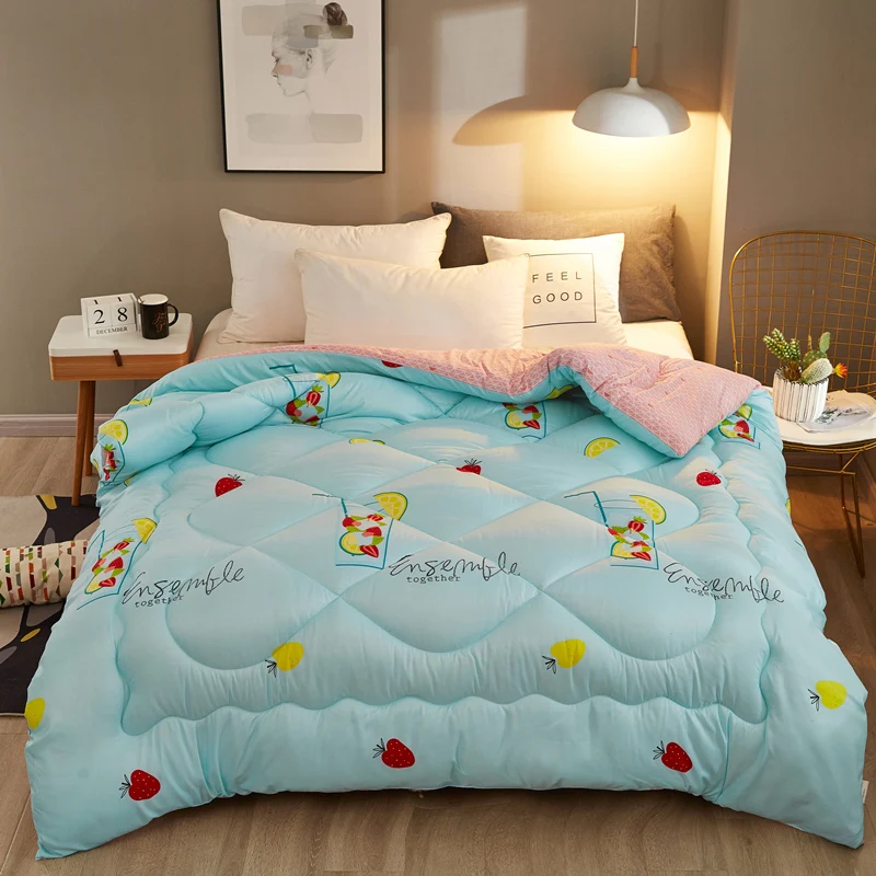Winter Warm Thicken Comforter Pure Color Thicken Duvet With Stuffing Patchwork Quilt Warm Winter Bed Cover New Bedset 220*240cm
Winter Warm Thicken Comforter Pure Color Thicken Duvet With Stuffing Patchwork Quilt Warm Winter Bed Cover New Bedset 220*240cm