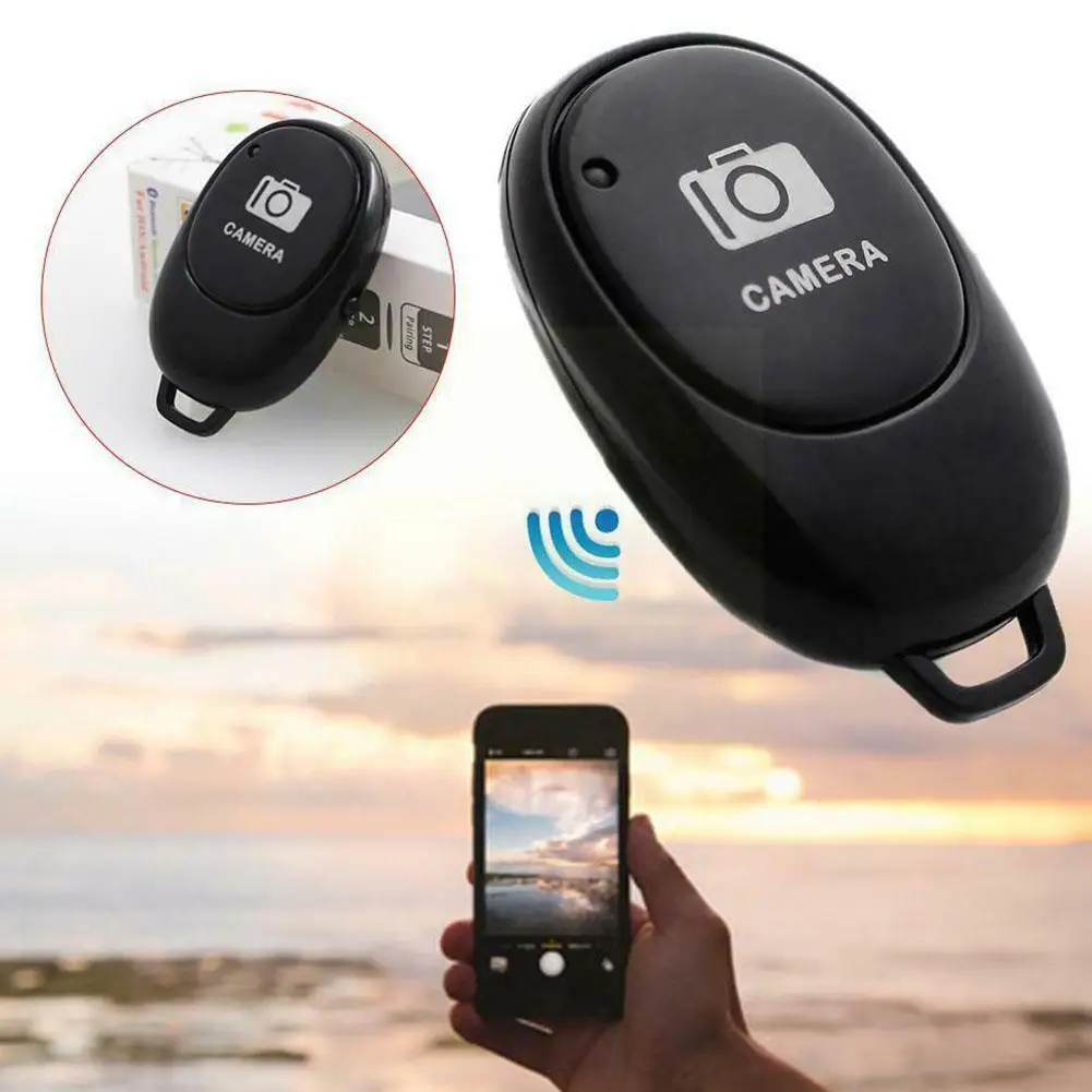 Wireless Bluetooth Self-timer Button For iOS Android Mobile Artifact Control Shutter Remote Self-timer Phone Camera N0M8
Wireless Bluetooth Self-timer Button For iOS Android Mobile Artifact Control Shutter Remote Self-timer Phone Camera N0M8