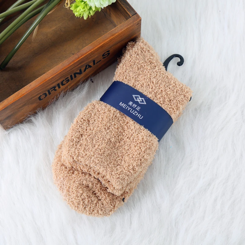 New Arrival 1 Pair Cashmere Socks For Men Winter Warm Sleep Bed Floor Sock Home Fluffy Thick Crew Socks Dropship Unisex socks
New Arrival 1 Pair Cashmere Socks For Men Winter Warm Sleep Bed Floor Sock Home Fluffy Thick Crew Socks Dropship Unisex socks