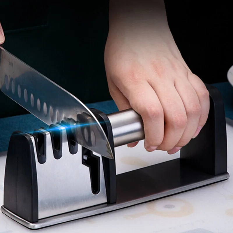 Sharpening Household Stone Kitchen Knife Blade Machine Professional Knife Sharpener Diamond Quick 3 Stages Knife Tools Stone
Sharpening Household Stone Kitchen Knife Blade Machine Professional Knife Sharpener Diamond Quick 3 Stages Knife Tools Stone