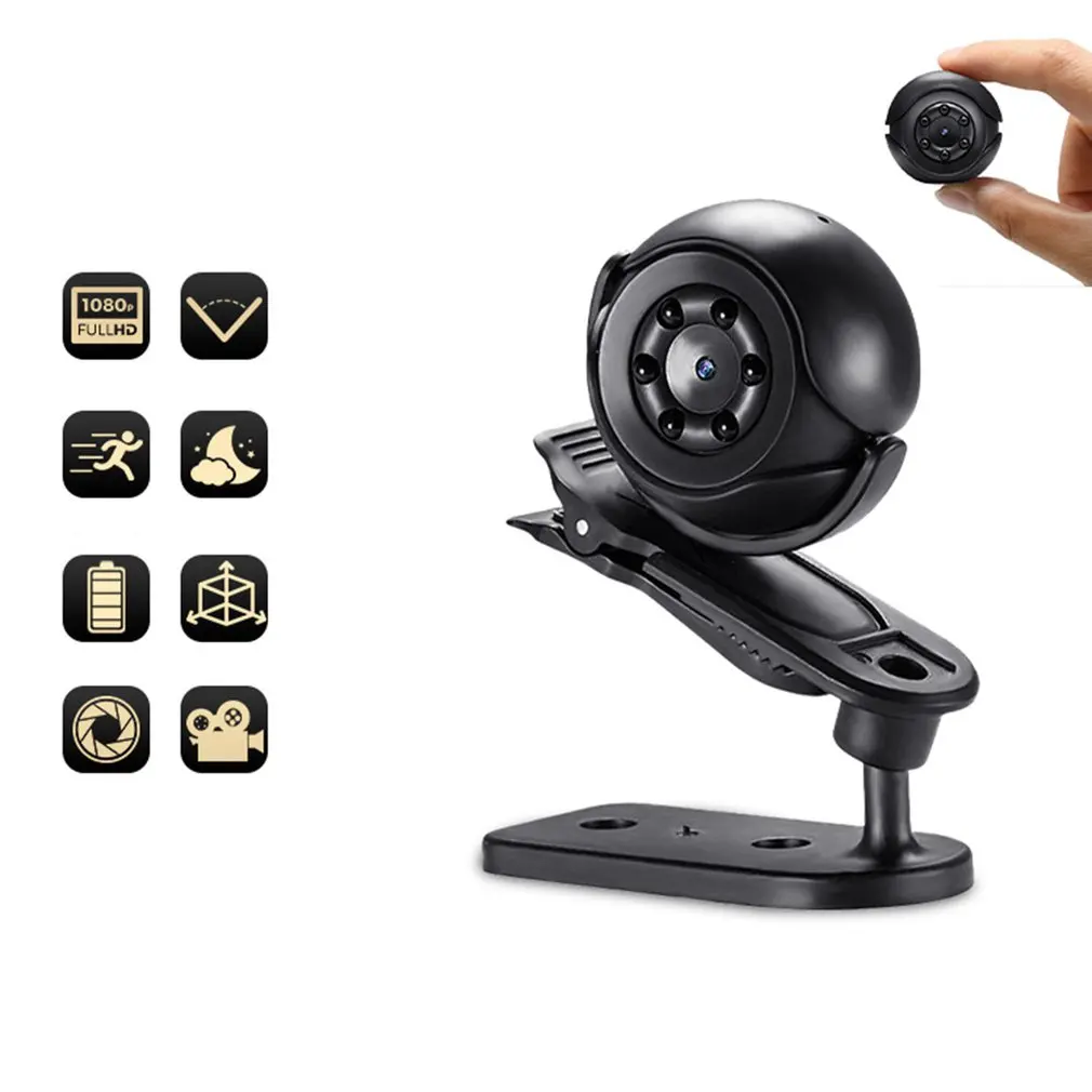 1080P SQ6 Mini Camera Sports DV Mini Infrared Night Monitoring Video Driving Recorder Night View Mobile Detection Camera
1080P SQ6 Mini Camera Sports DV Mini Infrared Night Monitoring Video Driving Recorder Night View Mobile Detection Camera