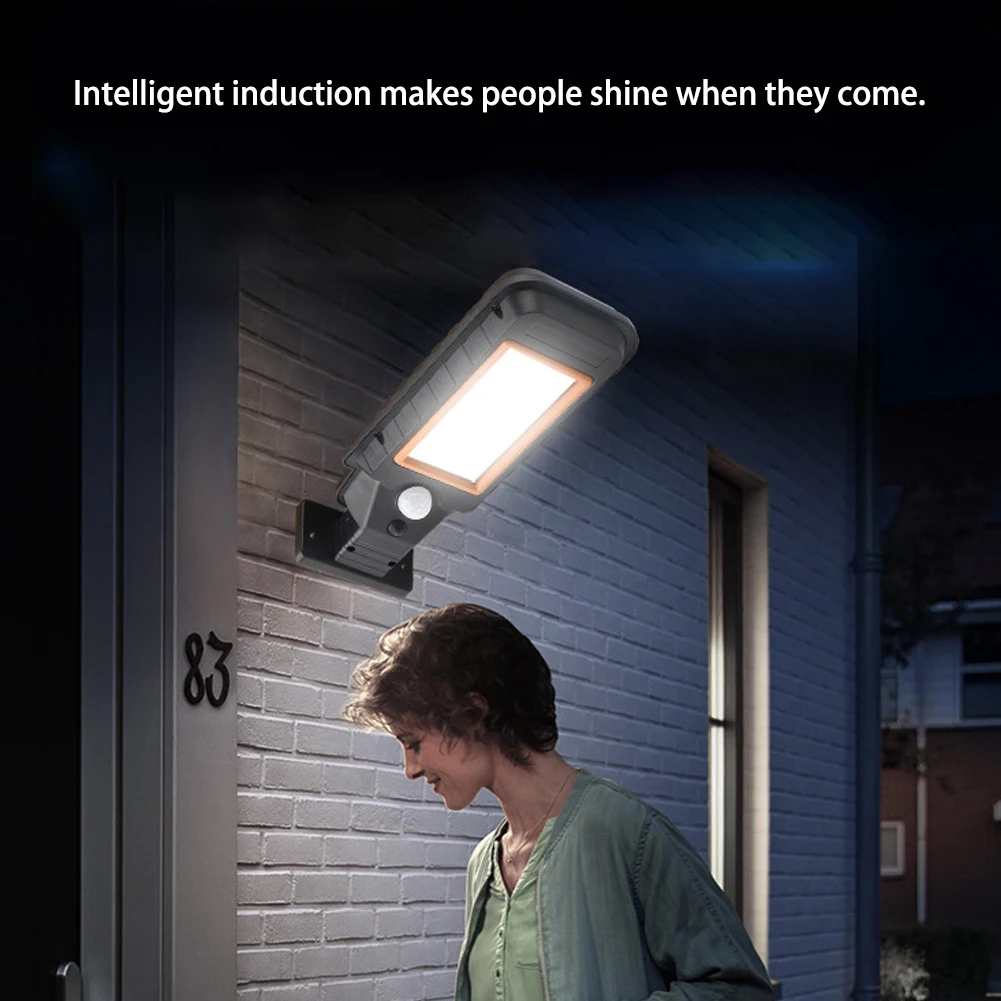 Solar Sensor LED Light Waterproof Wall Lamp Garden Lamp with Induction Remote Control for Outdoor Garden Courtyard 128COB
Solar Sensor LED Light Waterproof Wall Lamp Garden Lamp with Induction Remote Control for Outdoor Garden Courtyard 128COB