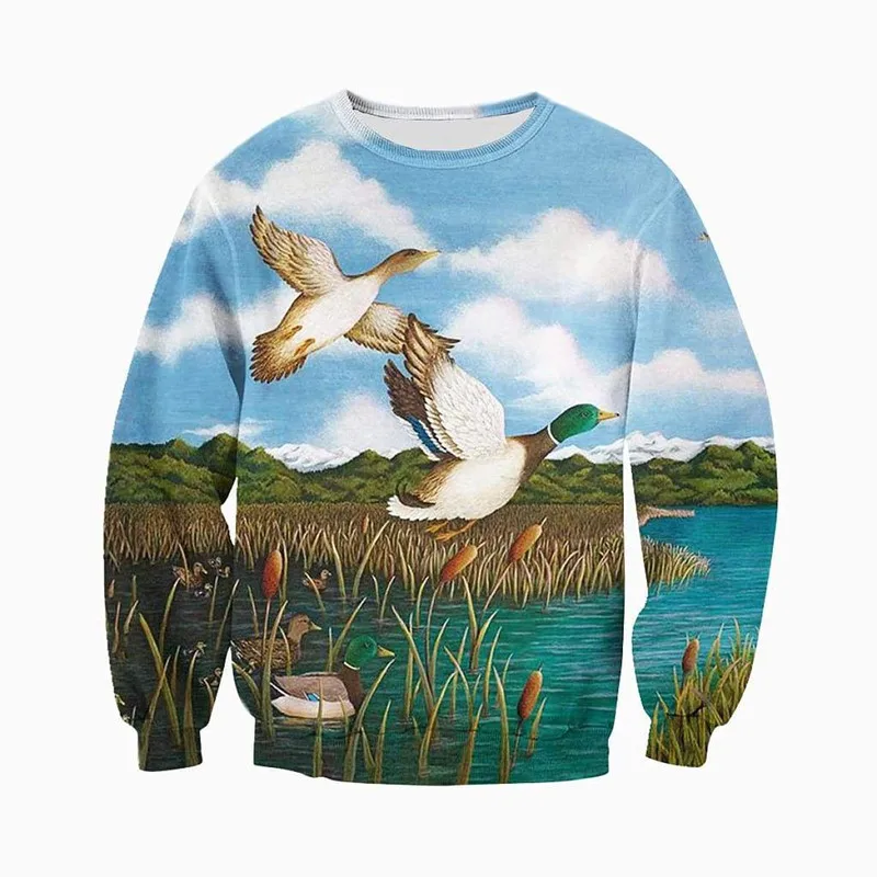 3D fully printed hunting duck series fashion zipper shirt casual Street hip hop hoodie-001
3D fully printed hunting duck series fashion zipper shirt casual Street hip hop hoodie-001