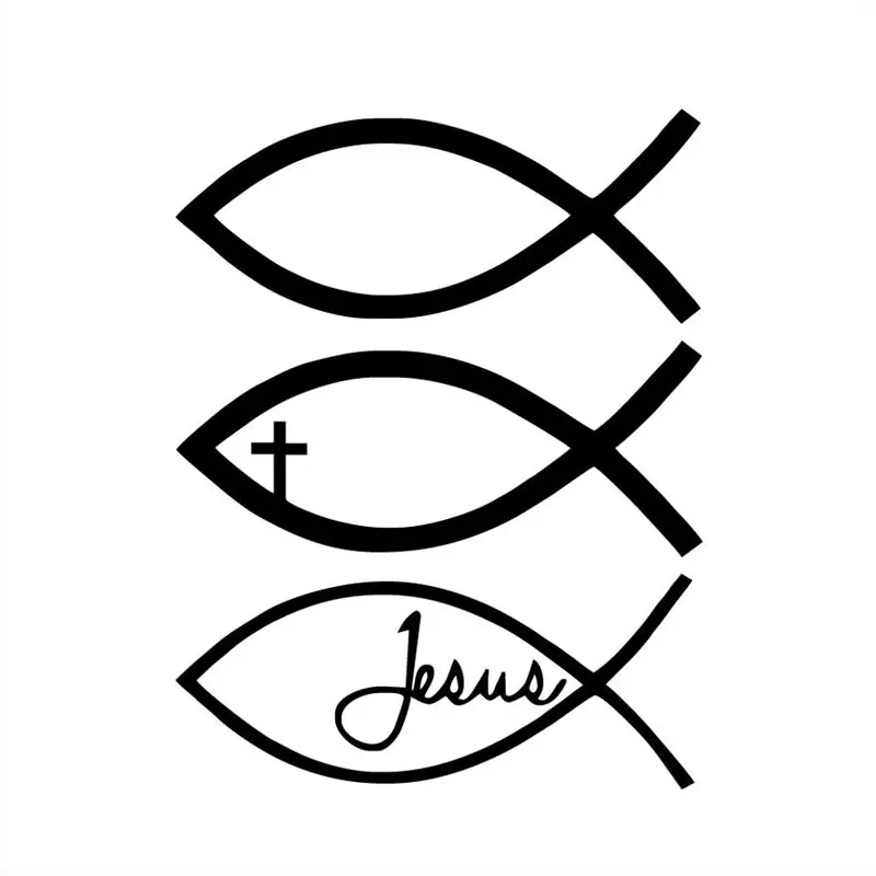 Cover scratches Jesus Fish God Christ cross car stickers diesel off road refrigerator laptop personal creativity Waterproof PVC
Cover scratches Jesus Fish God Christ cross car stickers diesel off road refrigerator laptop personal creativity Waterproof PVC
