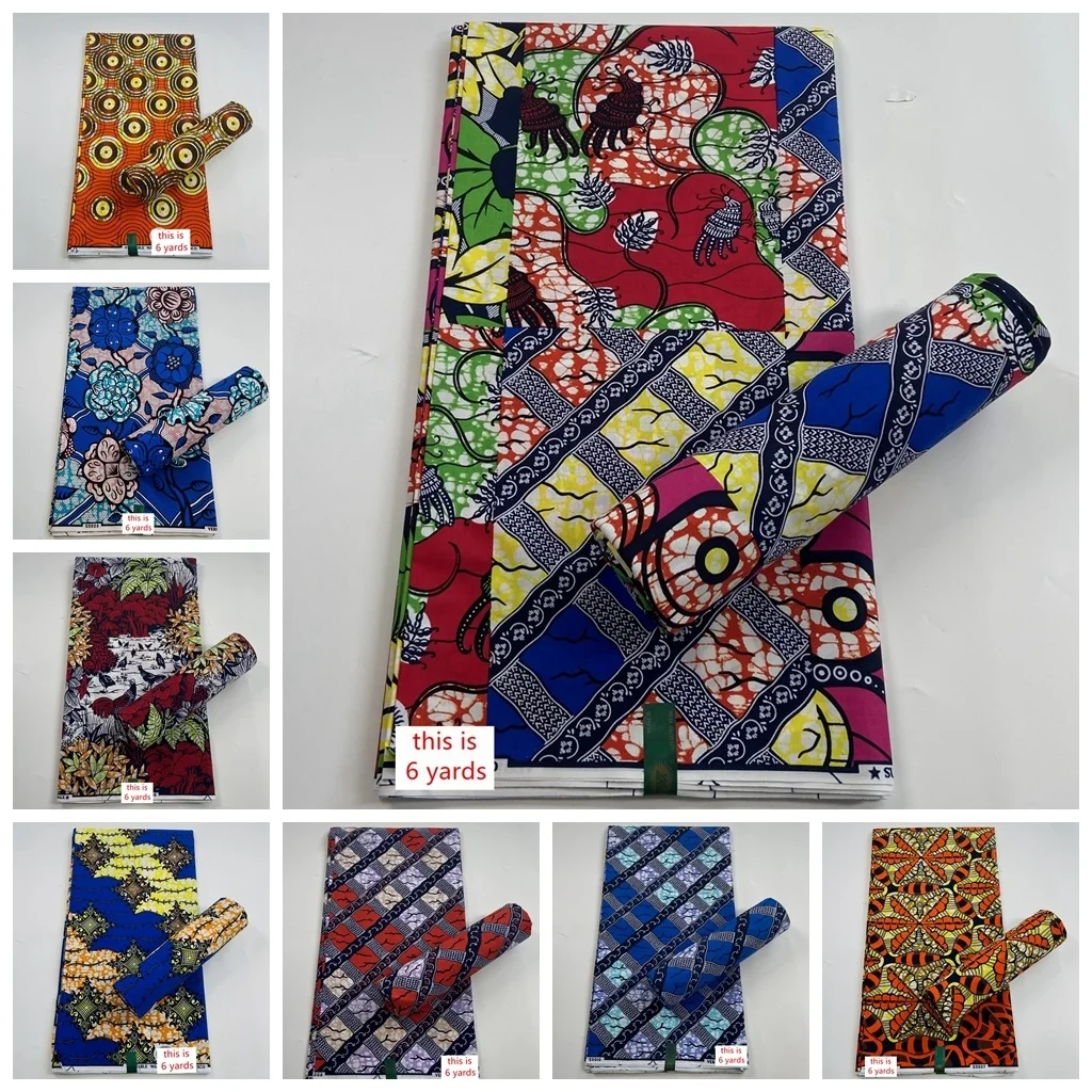 Ankara Wax Fabric High Quality African Fabric 100% Cotton Soft Pagne Wax African Print Wax Veritable African Print Fabric
Ankara Wax Fabric High Quality African Fabric 100% Cotton Soft Pagne Wax African Print Wax Veritable African Print Fabric