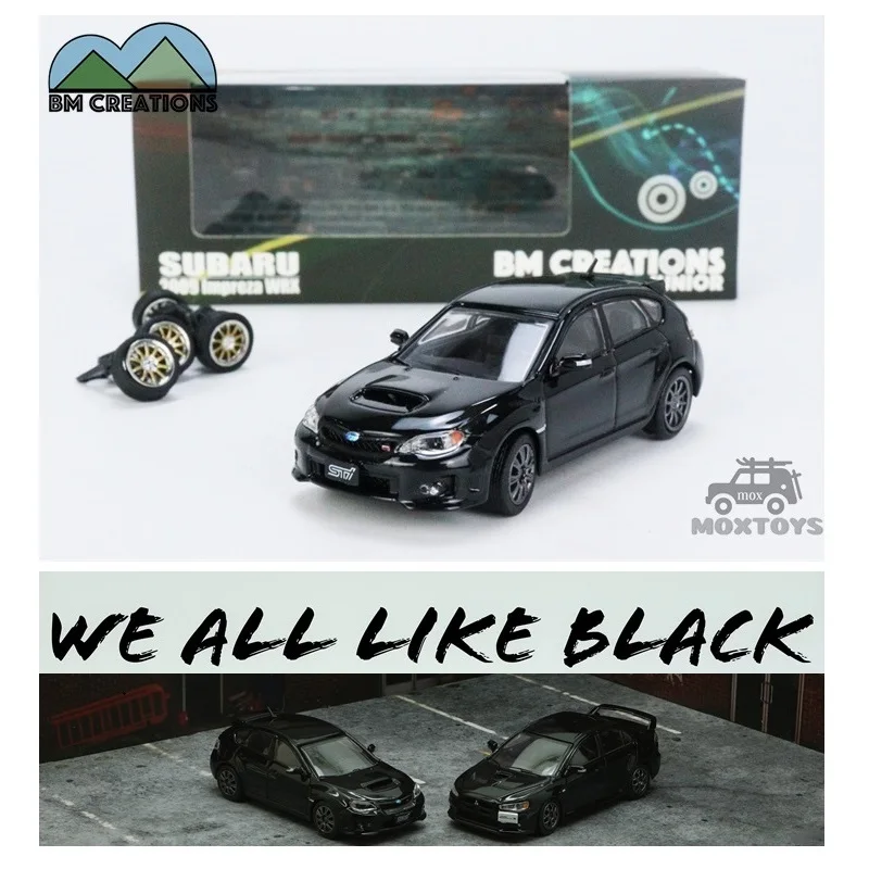 

BM Creations 1:64 Subaru 2009 Impreza WRX / Lancer EVO Diecast Car